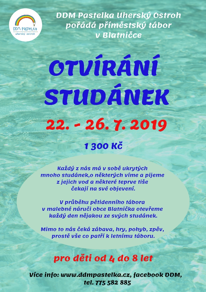 Otvírání studánek plakát web