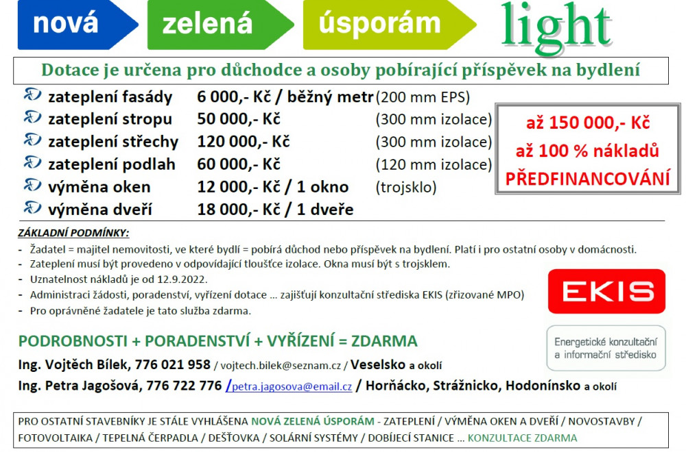 NOVÁ ZELENÁ ÚSPORÁM