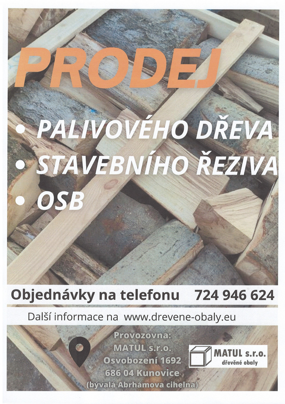 Palivové dříví 2023