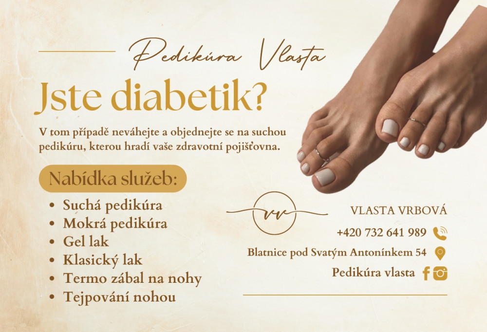 Pedikura Vrbová