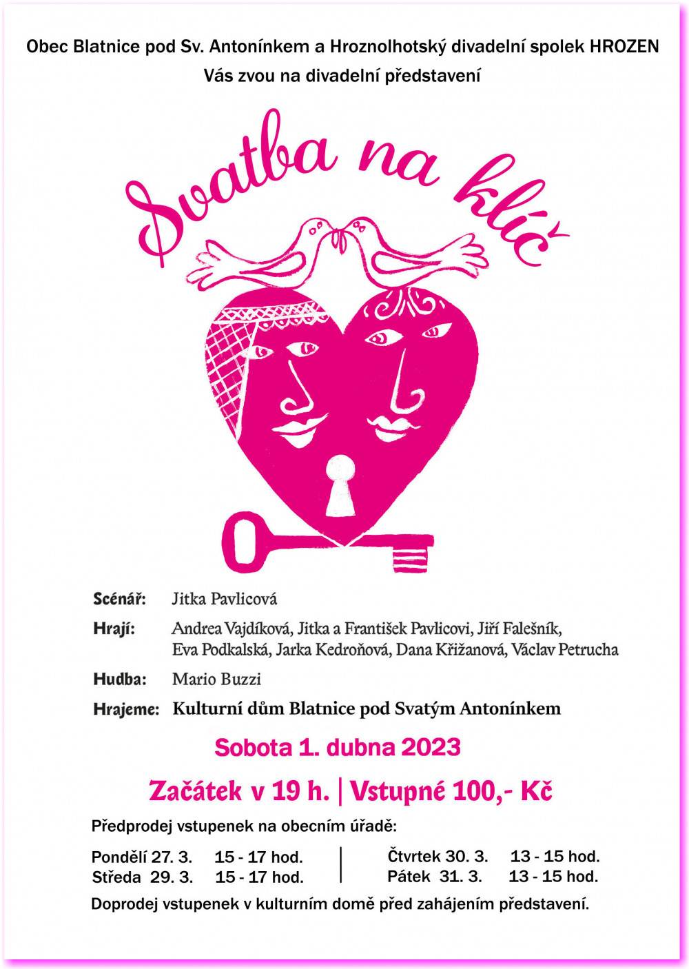 Plakát Svatba Blatnice