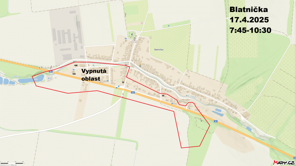mapka přerušení 17