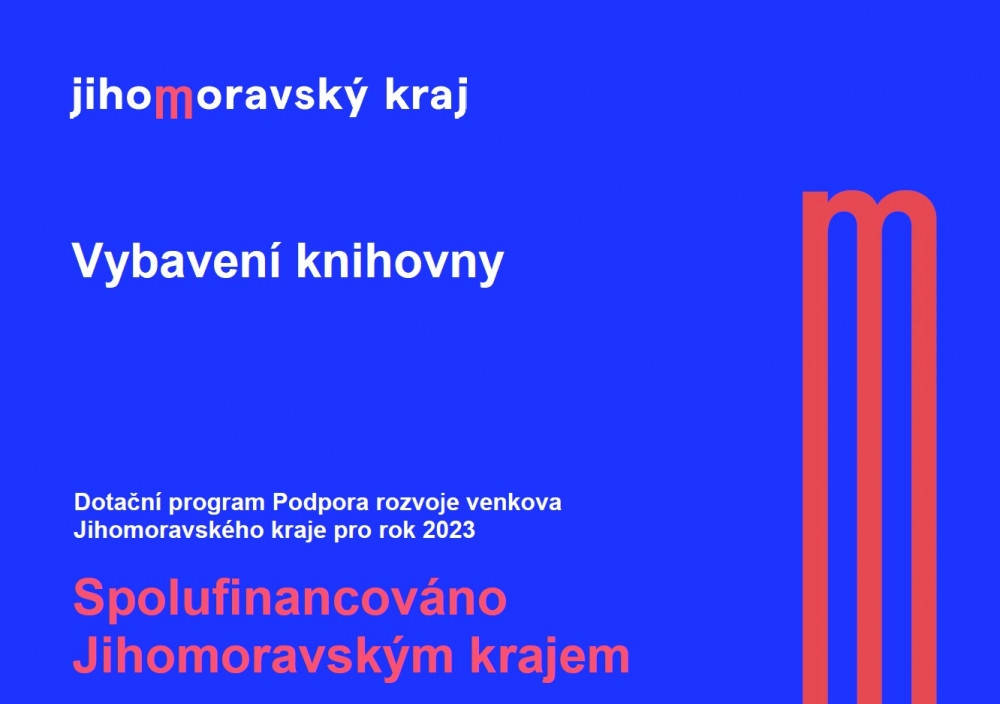 publicita vybavení knihovny 2023