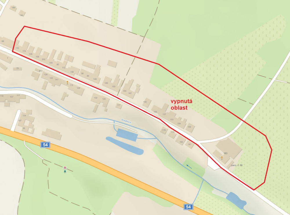 vypnutá elektrika