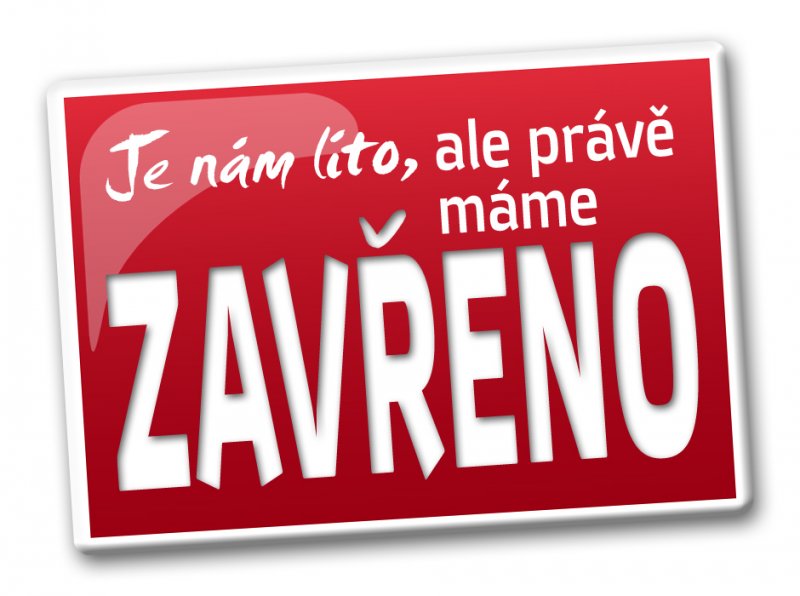 zavřeno